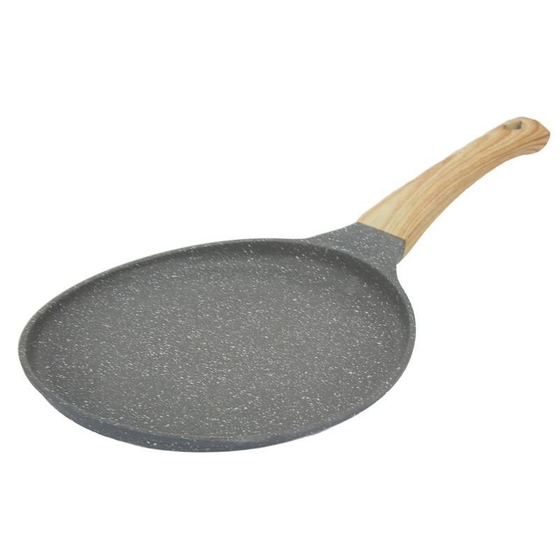 Frying Pan Flat Bottom Even Heating Stick Free Cooking Kitchen