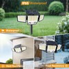 MDCMDCM Solar Motion Sensor Outdoor Lights Waterproof - 3000LM 3