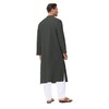 LVCBL Men's Kafta Neck Long Sleeve Kaftan Men's Long Button