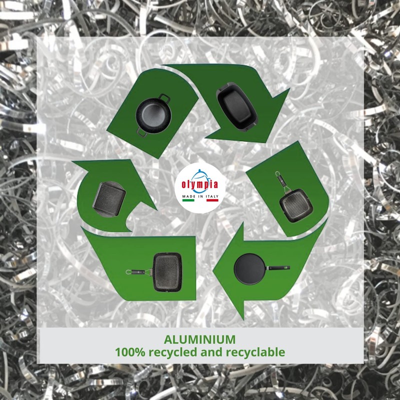 Olympia Supreme 11 Inch Deep Fry Pan With 2 Side