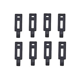 Four Seasons Spare Parts Replace Yamaha G1, G2, G8, G9, G11 Golf Cart Air Cleaner Hooks （Quantity: 8 Latch/Color: Black）
