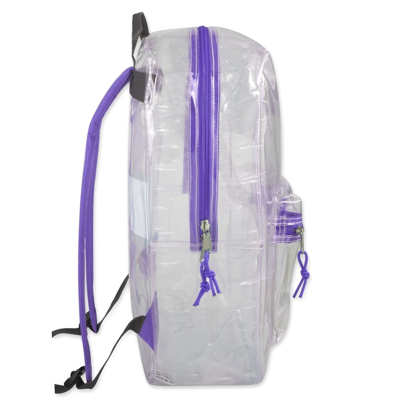 Trail maker Clear Backpack With Reinforced Straps For Security &