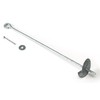 Eindrehbar Ground Anchor for Swing etc. 50 cm Galvanised Garden
