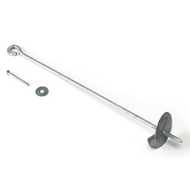 Eindrehbar Ground Anchor for Swing etc. 50 cm Galvanised Garden Pirate®