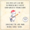 Mr. & Mrs. Panda Flaschenuntersetzer Baseball Schlag - Geschenk, Sport,