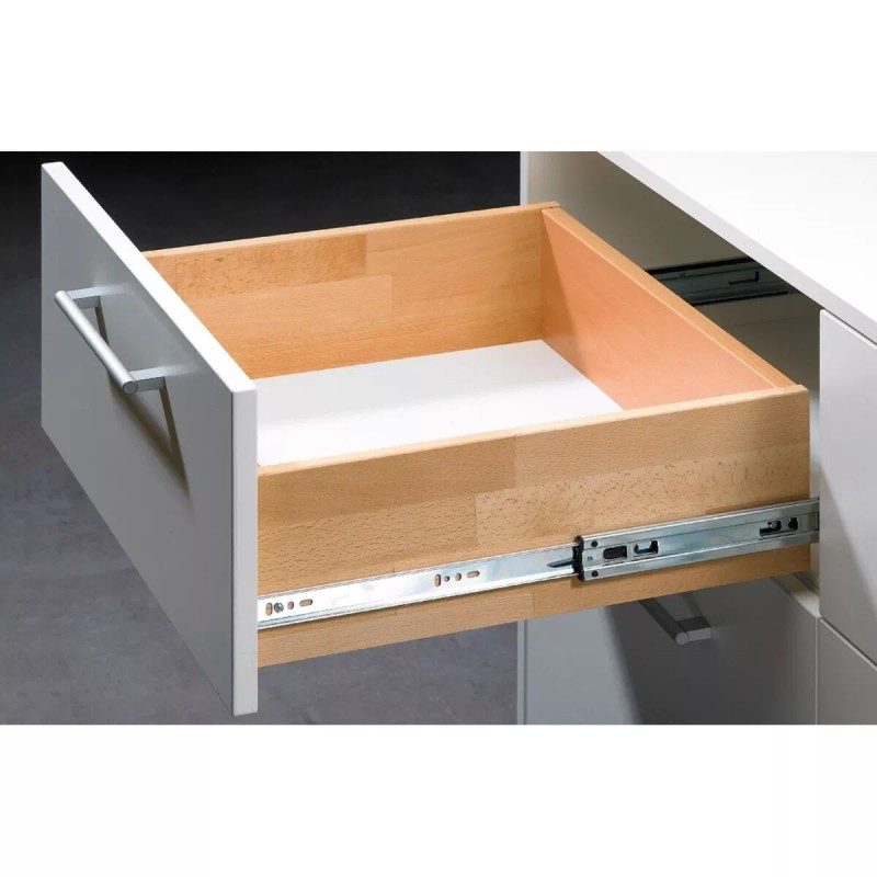 Hettich KA4932 Over Extension 10 in. Drawer Slide 130 lb.
