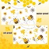 LOAVER 150 Pcs Wax Paper Sheets for Food, Bee Day