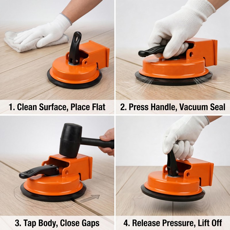 Heavy Duty Floor Gap Fixer Tool for Laminate Floor Kit