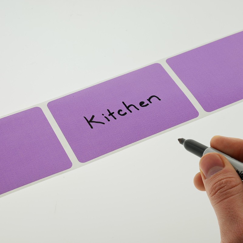 ChromaLabel 2 x 3 inch Permanent Color Code Rectangle Labels,