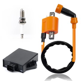 Bobina de encendido CDI Bujía para Suzuki Arctic Cat 250 1999-2005 Cat 350 1998-2005 Quadrunner 250 1988-200 Quadrunner 4WD 1987-1993 King Quad 300 1995-2002 32900-1 B40 B40 32900-19B50