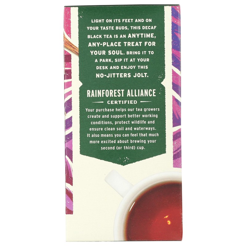Whole Foods Market, Tea Black Decaf Organic, 20 Count