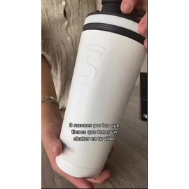 Termo Iceshaker - Shaker Para Proteína Negro 768ml                                                                                                    
