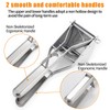 Stainless Steel Potato Press with Comfort Handle, Large Hole Potato