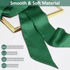 Mantieqingway Bow Tie for Women, Satin Ribbon Girls Self-tie Bowtie