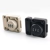 Odoshi Dial Bolt Lock Combination - Black