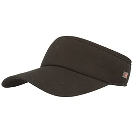 Balke Sun Visor with Velcro Fastening for Men and Women, One Size, Black, black
