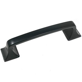 Laurey 57120-3.75 Inch - 96mm Inch Newport Cabinet Hardware Pull - Matte Black