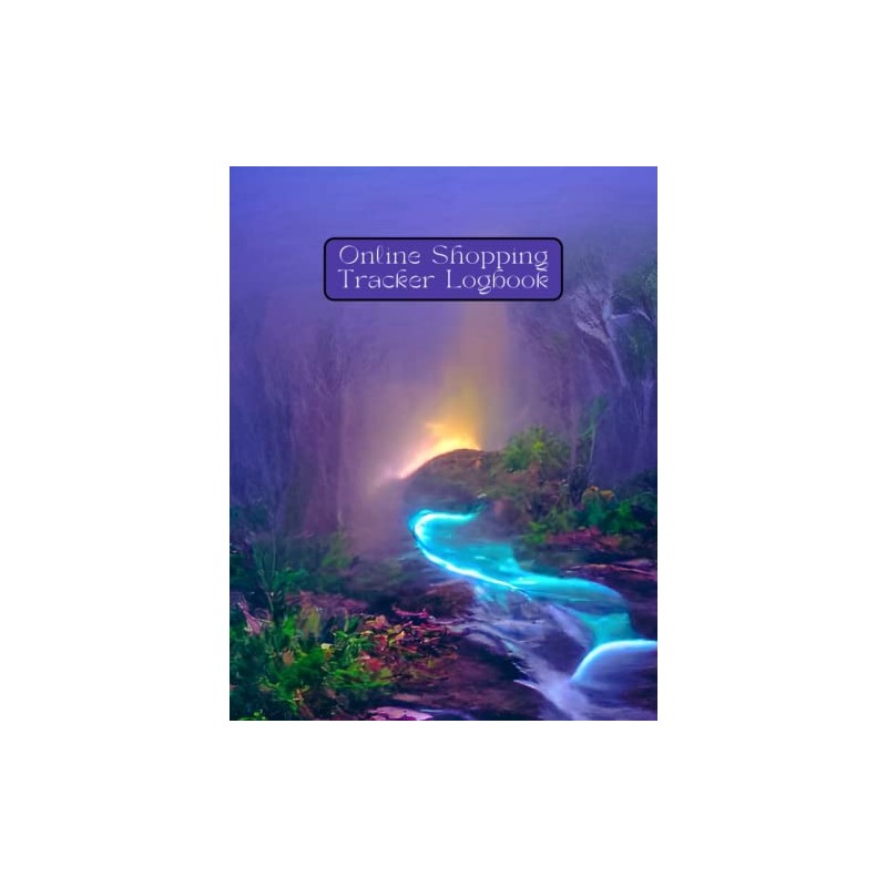 Online Shopping-Tracker Logbook: A beautifully covered, 8.5 by 11 inch,
