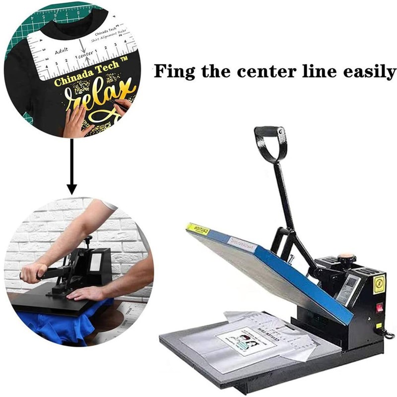 Tshirt Ruler Guide for HTV Vinyl Heat Transfer Vinyl and