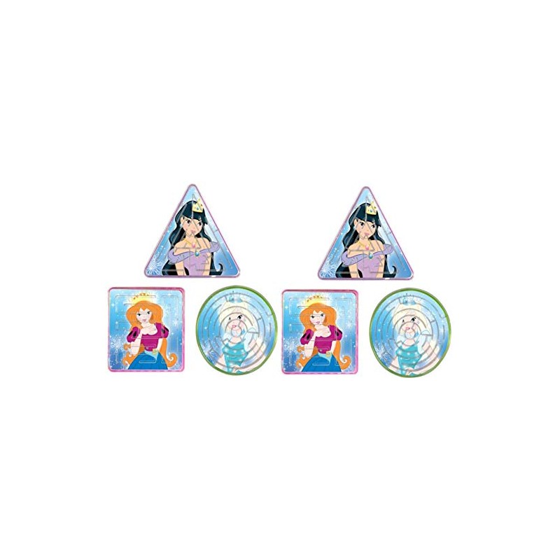 HENBRANDT 6 X Mini Princess Maze Puzzle