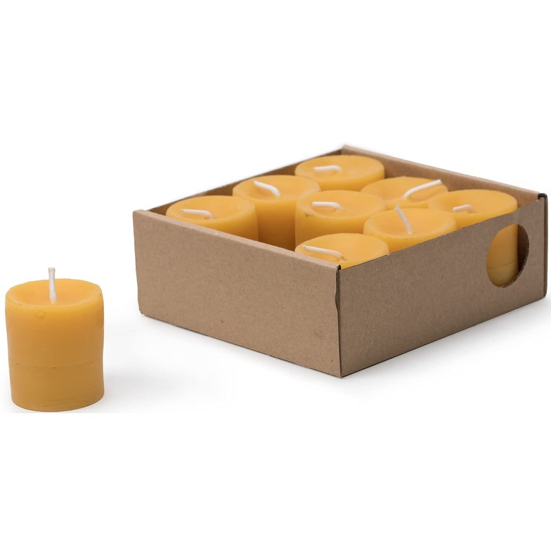 ディパン dipam キャンドル みつろう ろうそく 100% 純粋 蜜ろう パーティーキャンドル 9ヶ入り