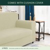 CHUN YI Stretch Sofa Slipcover 2-Piece Couch Cover, 3 Seater