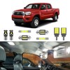 LIGHSTA 7PCS Super Bright White LED Interior Light Kit Package