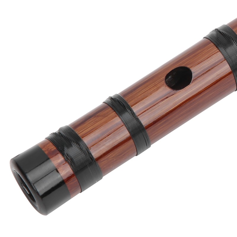 GKey Bamboo Flute Refined Chinese Wind Lettering Instrument Dizi Kit