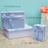 Gift Box with Lid for Present, Set of 3 Pink