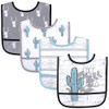 Yoga Sprout Waterproof Bibs, 4 Pack, Free Hugs