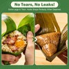 60 Pcs Fresh Vacuum Banana Leaves for Cooking, Bamboo Leaves