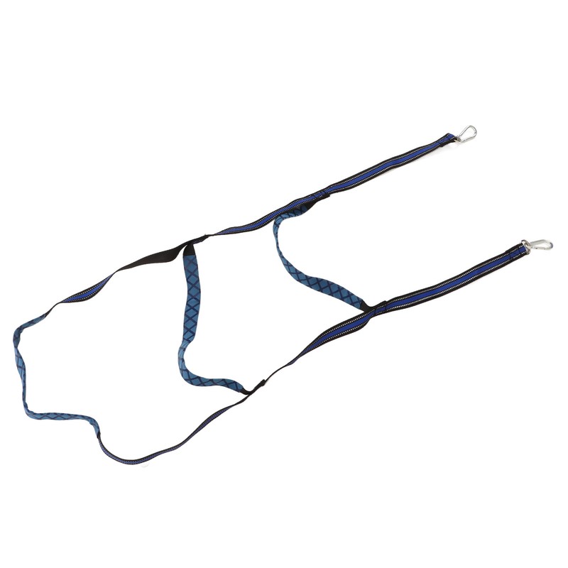 Marine Boat Rope Ladder Boarding Steps with Hooks Nylon Blue