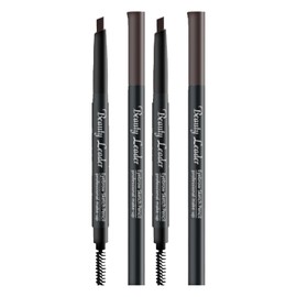 Beauty Leader Eyebrow Sketch Pencil, Dark Brown #4, 2 Pieces