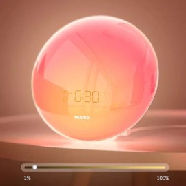 Clock Brand New Updated Nexigo Sunrise Alarm Clock New Works With Google And Alexa