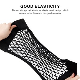 GEBAUM Kofferraum-Organizer, 2 Stück Autozubehör, 38 × 25 cm Kofferraum-Taschen, Klettverschluss, Aufbewahrung für Flaschen, Lebensmittel und das Nötigste