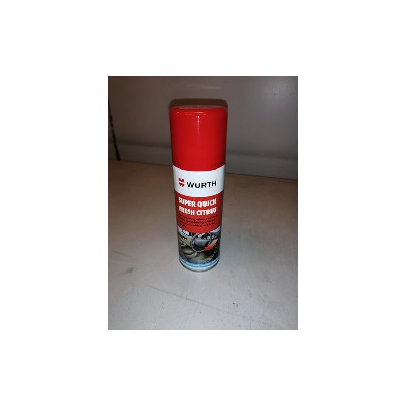 Wurth Super Quick Air Conditioning Odour Remover FRESH CITRUS