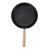 Round Frying Pan Universal Nonstick Flat Bottom Iron Grill Pan