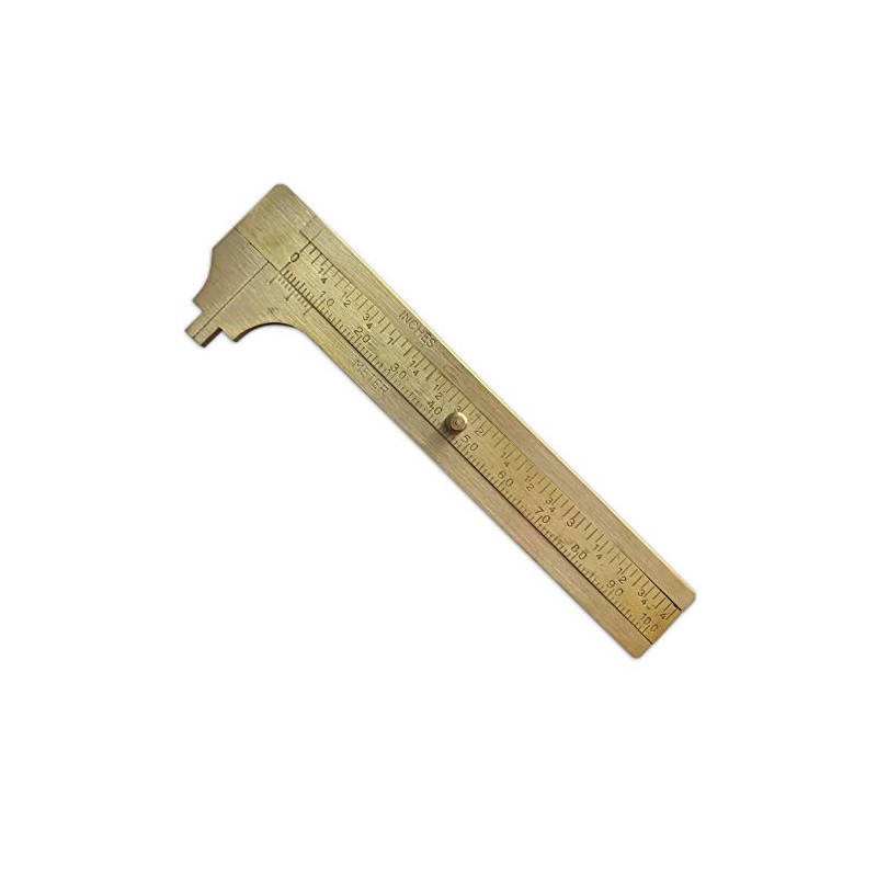 Vernier Caliper Tool for Beads Gemstone Jewelry Brass Tool 100mm