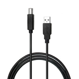J-ZMQER 6ft USB Cable Data PC Cord Compatible with Plustek OpticFilm 8200 8200i Ai SE Photo Slide & Film Scanner