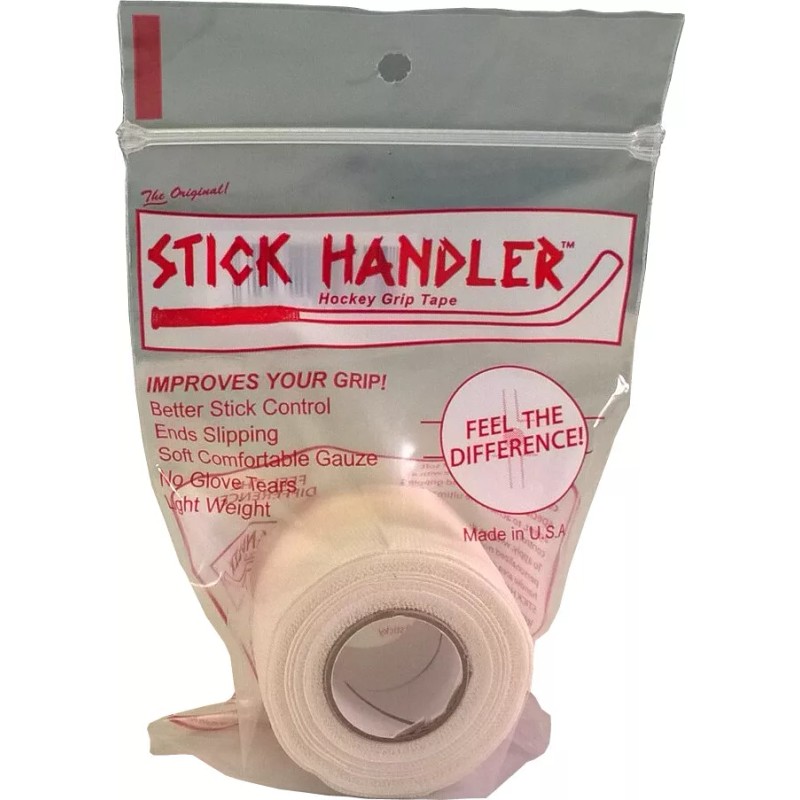 STICK HANDLER Professional Hockey Grip Tape Pro Pack (White |