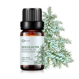 AOPING Douglas Fir Essential Oil - 100% Pure Organic Natural Plant (Pseudotsuga menziesii) Douglas Fir Oil for Diffuser, Aroma, Spa, Massage, Yoga, Perfume, 0.33oz