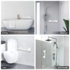 HOTUT Shower Handle Suction Cup Large Shower Grab Rail with