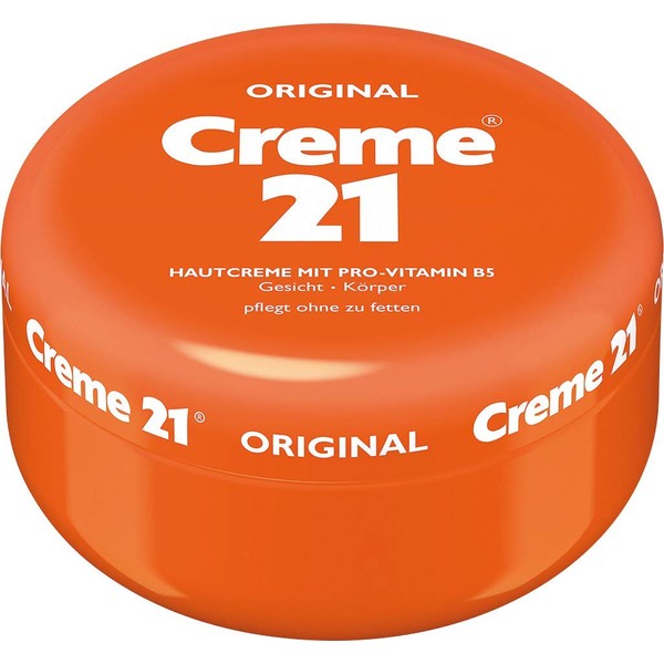 Creme 21 Original and Soft Cream (4 x 250 ml Jar Cream 21 Original)