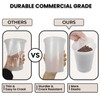 Klex Deli Containers with Airtight Lids, BPA Free Heavyweight Plastic