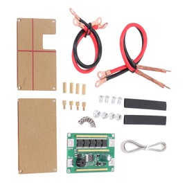 Spot Welder Circuit Board PCB Set, Capacitors, Brass Electric Welding Machine, 10AWG Wire, Positive and Negative Markings, 8 Gear Power Adjustment, Portable, Stable, for