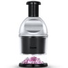 Manual Chopper, Garlic Onion Slap Chopper for Kitchen, Easy to