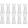 COMZPLIFE 10Pcs Double Head Jigger Plastic Cocktail Jigger Bar Measuring