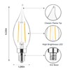 Sengled E12 LED Bulb Dimmable, Candelabra 60W Equivalent, CA10 Flame