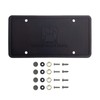 Silicone License Plate Frame Back Guard Holder Rust-Proof Rattle-Proof Weather-Proof