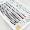 Kagonekodo Partial False Eyelashes (Black, Base Bundle Type, 0.3 -